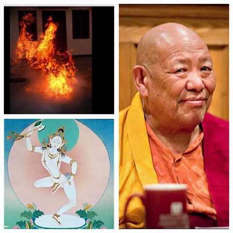 lama wangdu fire puja